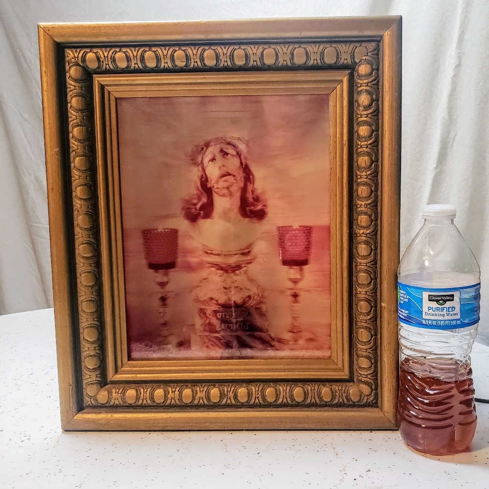 Perfect Easter Gift Vintage Lithograph Framed
